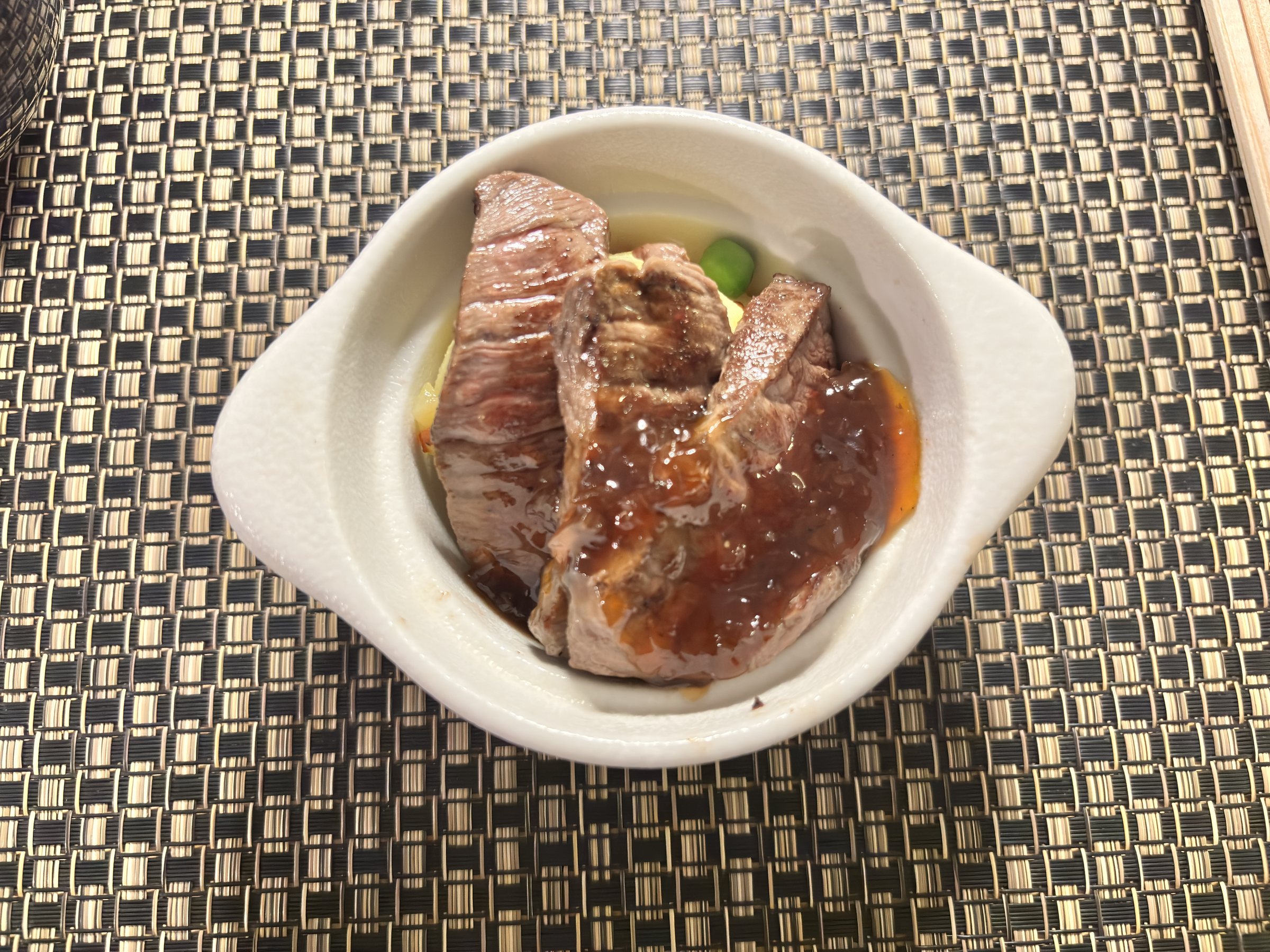 Awaji beef steak.